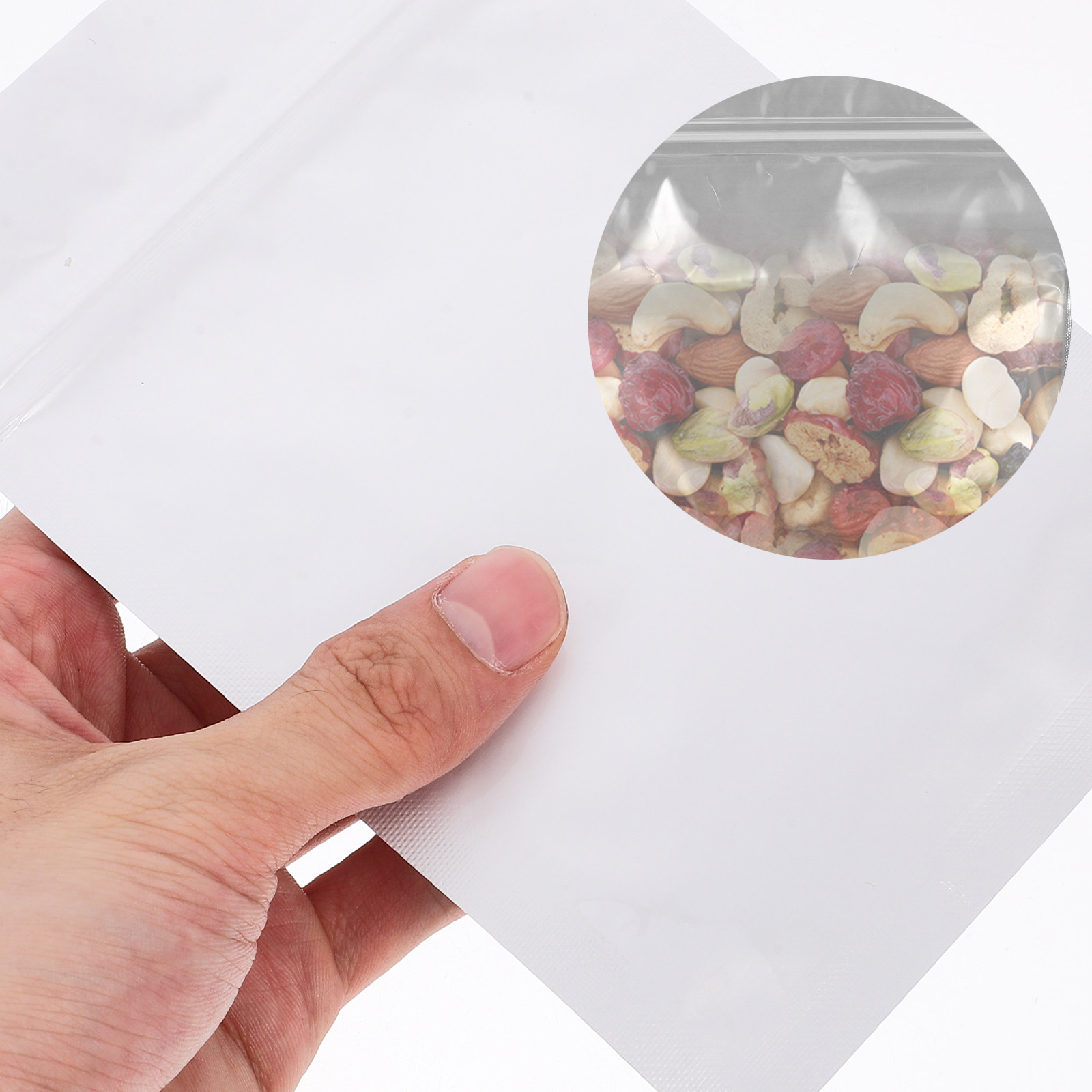 Food Storage Is - 50Pcs Airtight Resealable Bags Food Storage