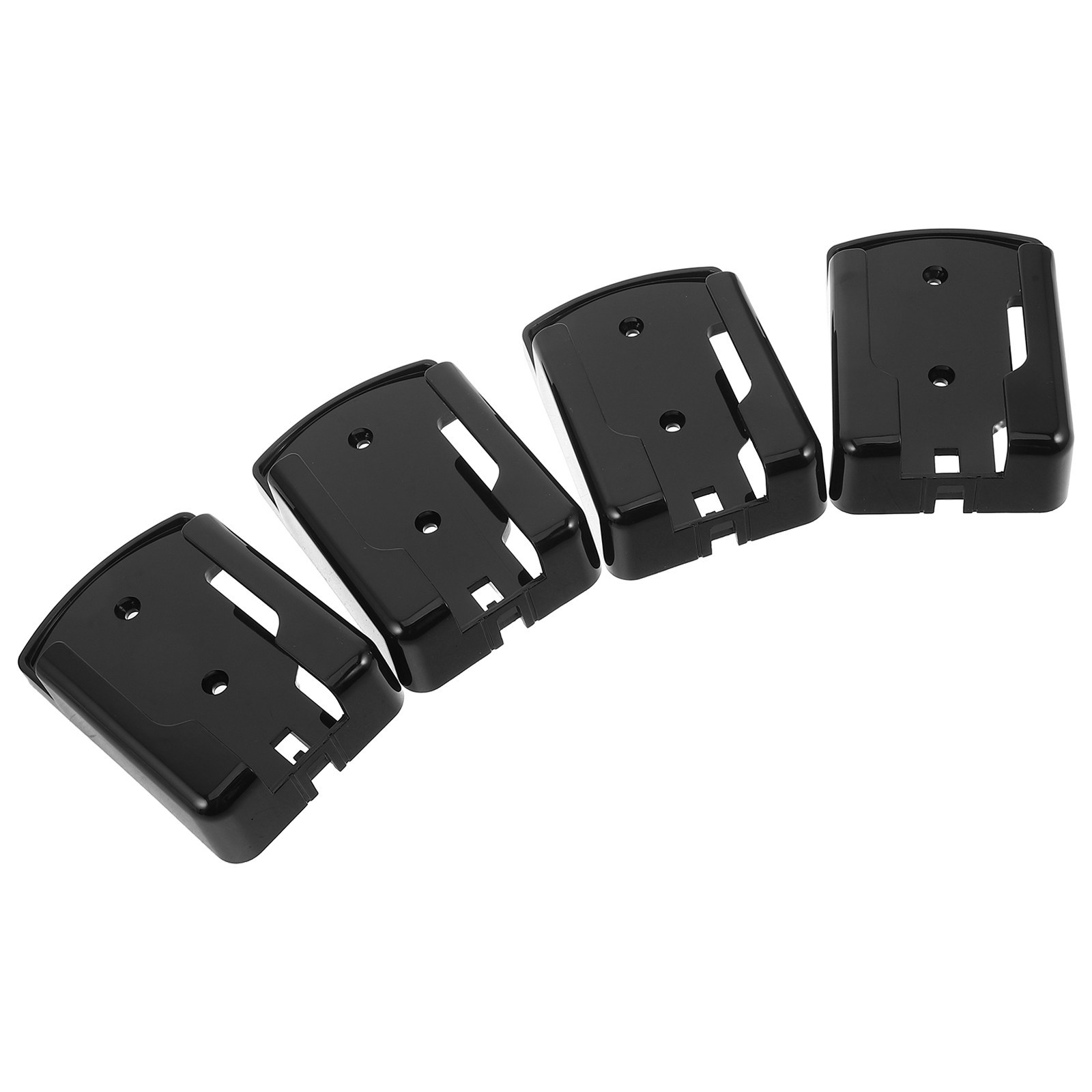 Food Storage Box Plastic - 4Pcs Adhesive Remote Control Holder Wall