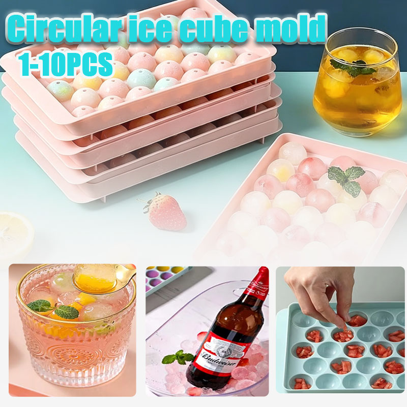 Food Storage Hot Box - 1-10PCS Food Grade Ice Ball Maker