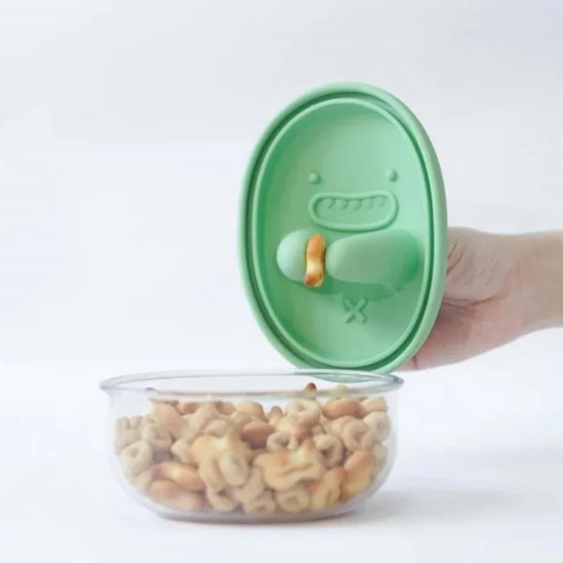 Food Storage Eco Friendly - Hands-Free Snack Box, No Crumbs, Snack