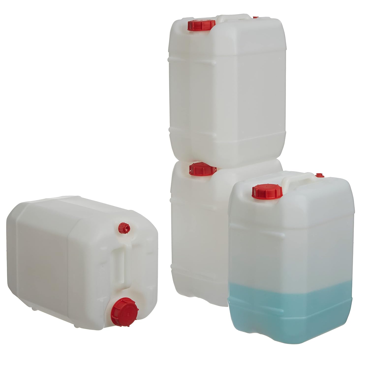 Food Storage Is - 5 Gallon Stackable Plastic Carboy Container,