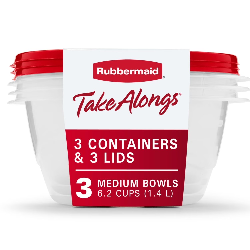 Food Storage Large Plastic Containers - Large Round Food Storage Containers with
