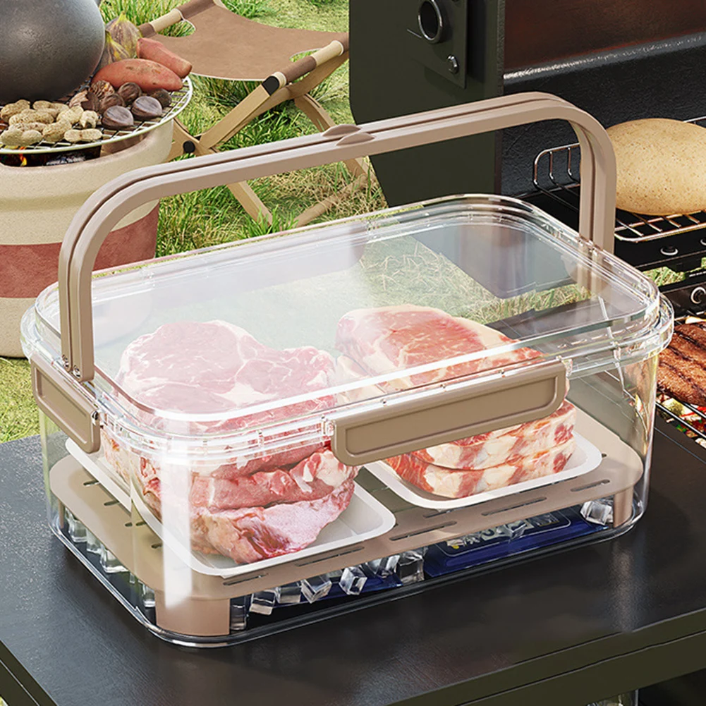 Food Storage Box Plastic - Portable Food Storage Container Large Capacity