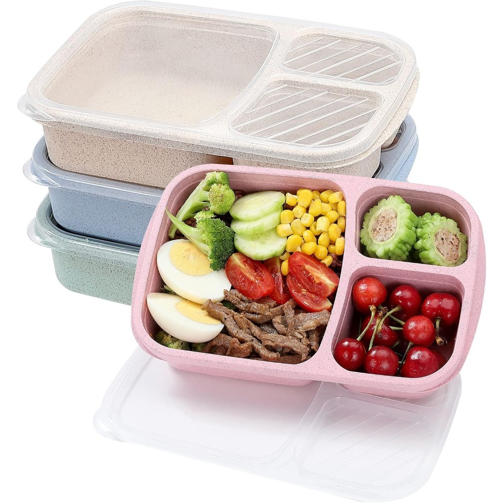 Food Storage Vault - 1 Bento Box Lunch Box for