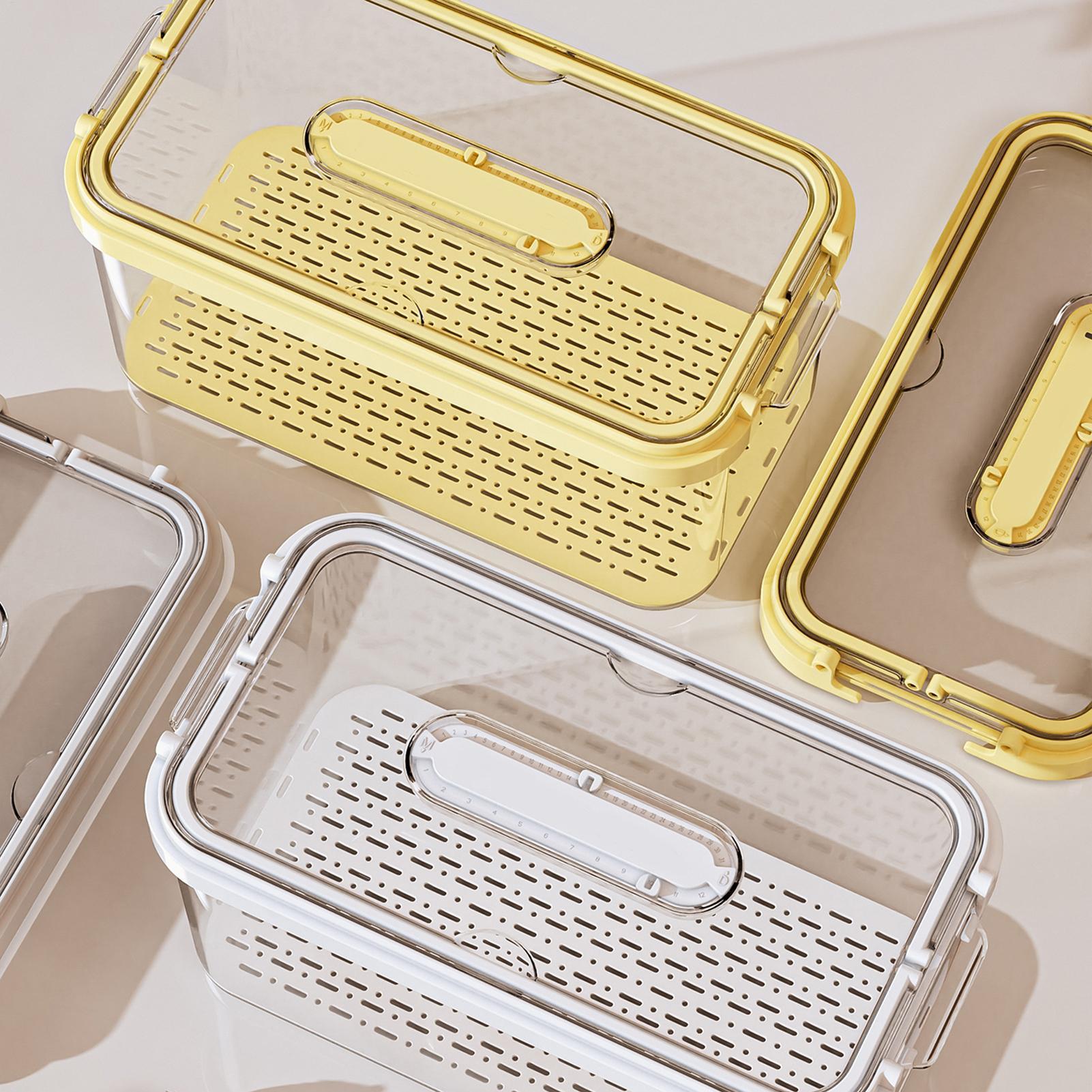 Food Storage Large Plastic Containers - Fridge Food Storage Containers With Lids