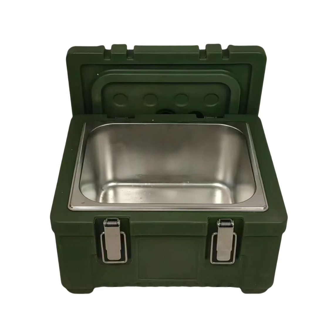 Food Storage Hot Box - Large capacity stainless steel insulation bucket