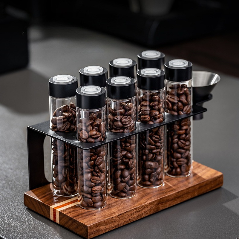 JUSTINLAU Glass Coffee Bean St - đánh giá và giá Food Storage For Room