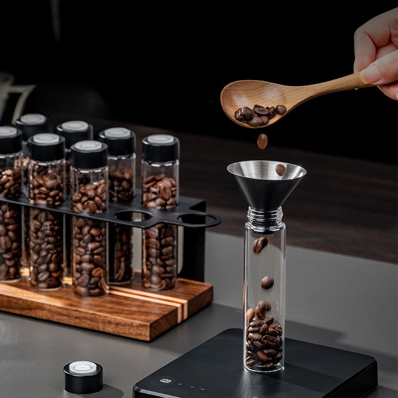 JUSTINLAU Glass Coffee Bean St - đánh giá và giá Food Storage For Room