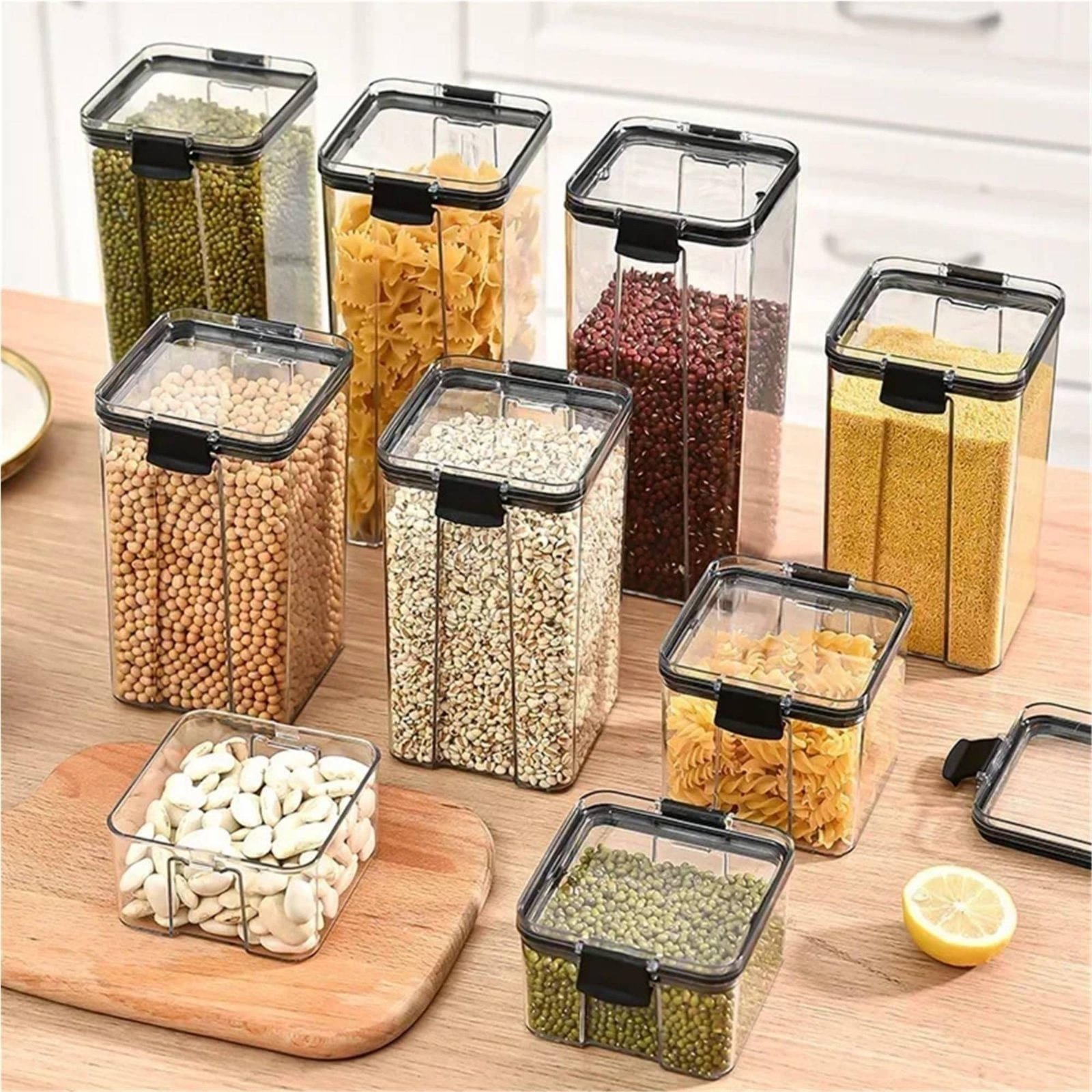 Airtight Food Storage Containe - đánh giá và giá Food Storage Jars Airtight