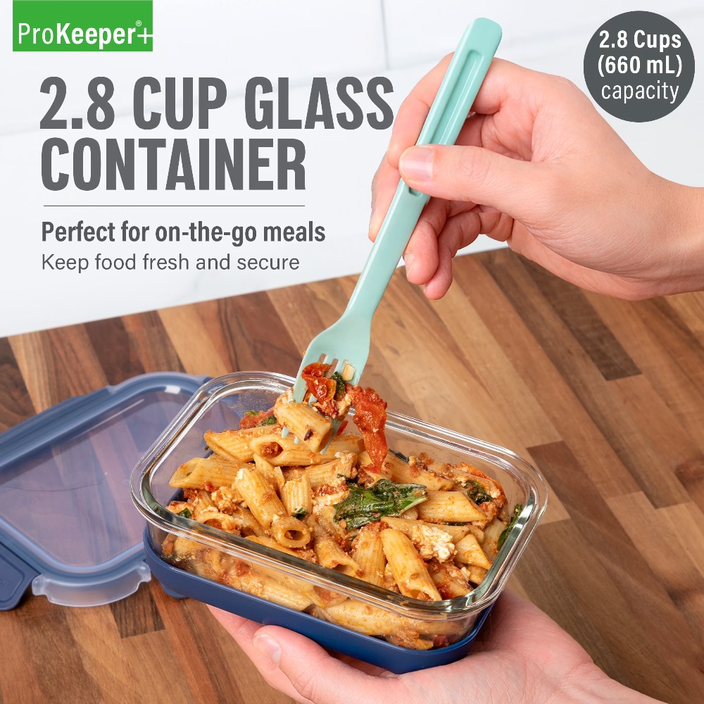 2.8 Cup Glass Food Storage Con - đánh giá và giá Food Storage Pantry