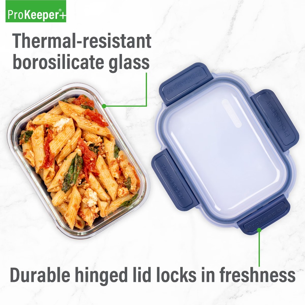 2.8 Cup Glass Food Storage Con - đánh giá và giá Food Storage Pantry