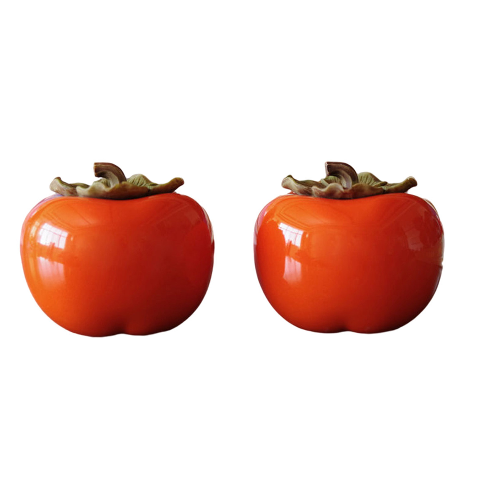 2Pcs Orange Persimmon Style Ce - đánh giá và giá Food Storage Jars Airtight