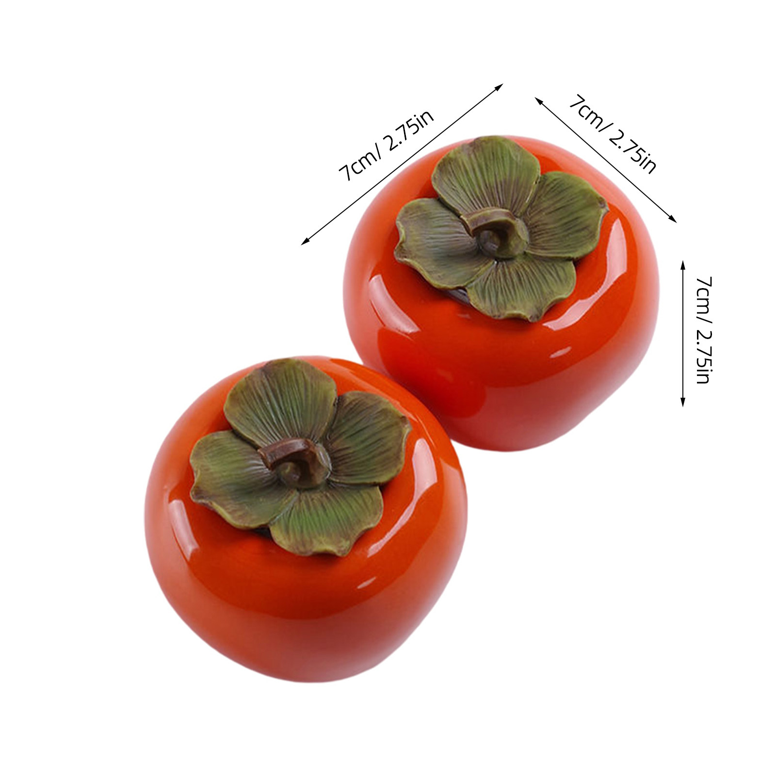 2Pcs Orange Persimmon Style Ce - đánh giá và giá Food Storage Jars Airtight