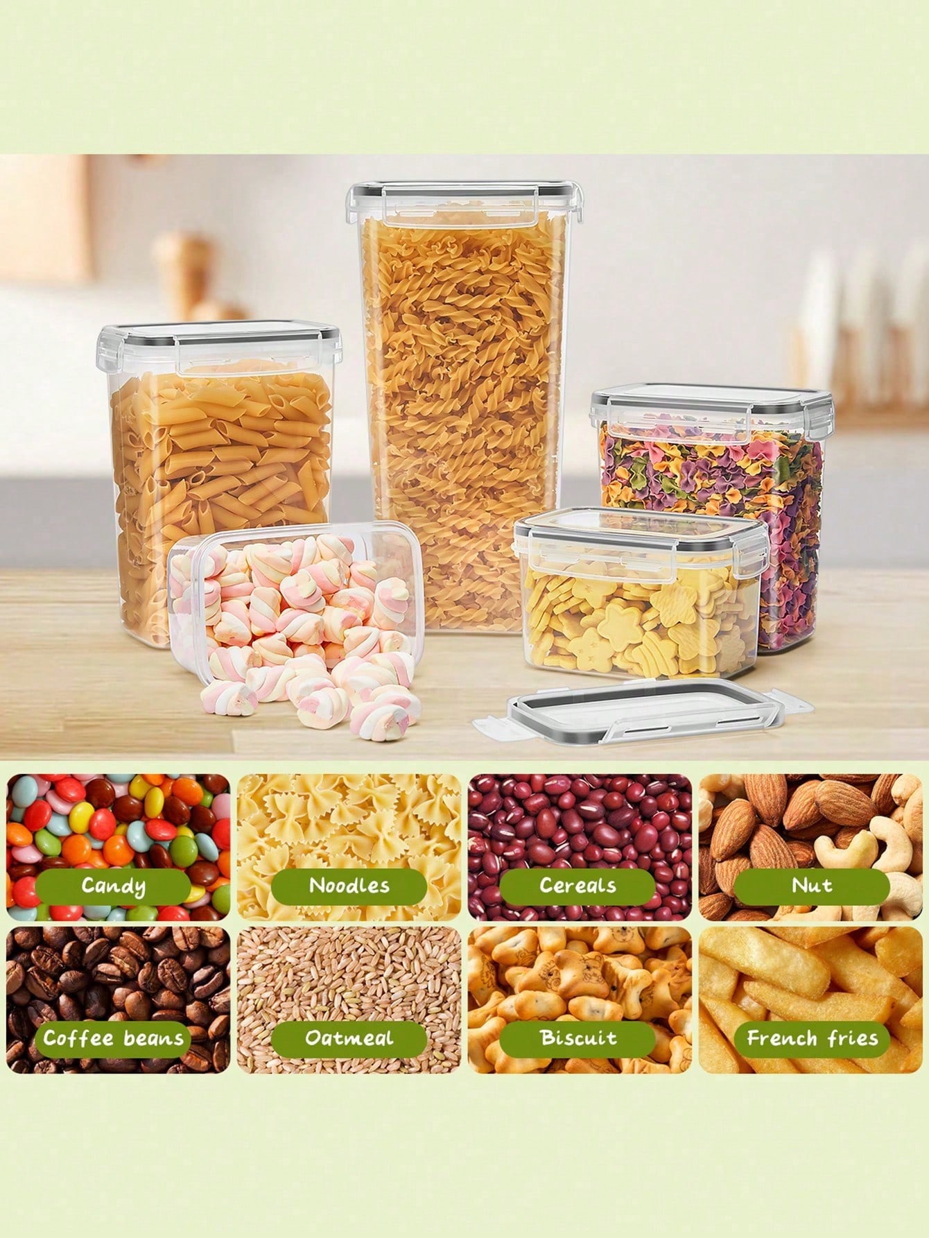 48pcs Airtight Food Storage Co - đánh giá và giá Food Storage Pantry