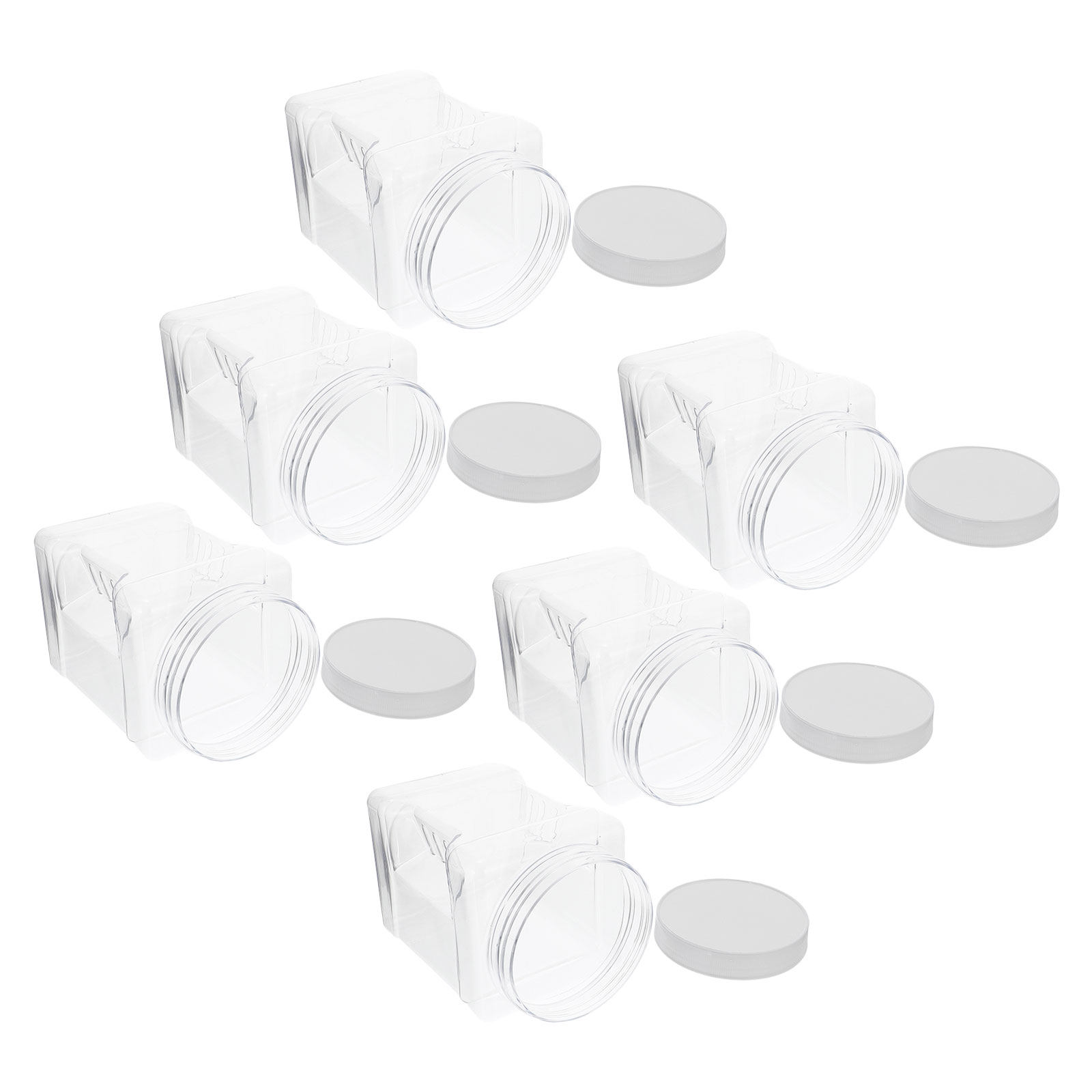 6Pcs Transparent Storage Jars  - đánh giá và giá Food Storage Pantry