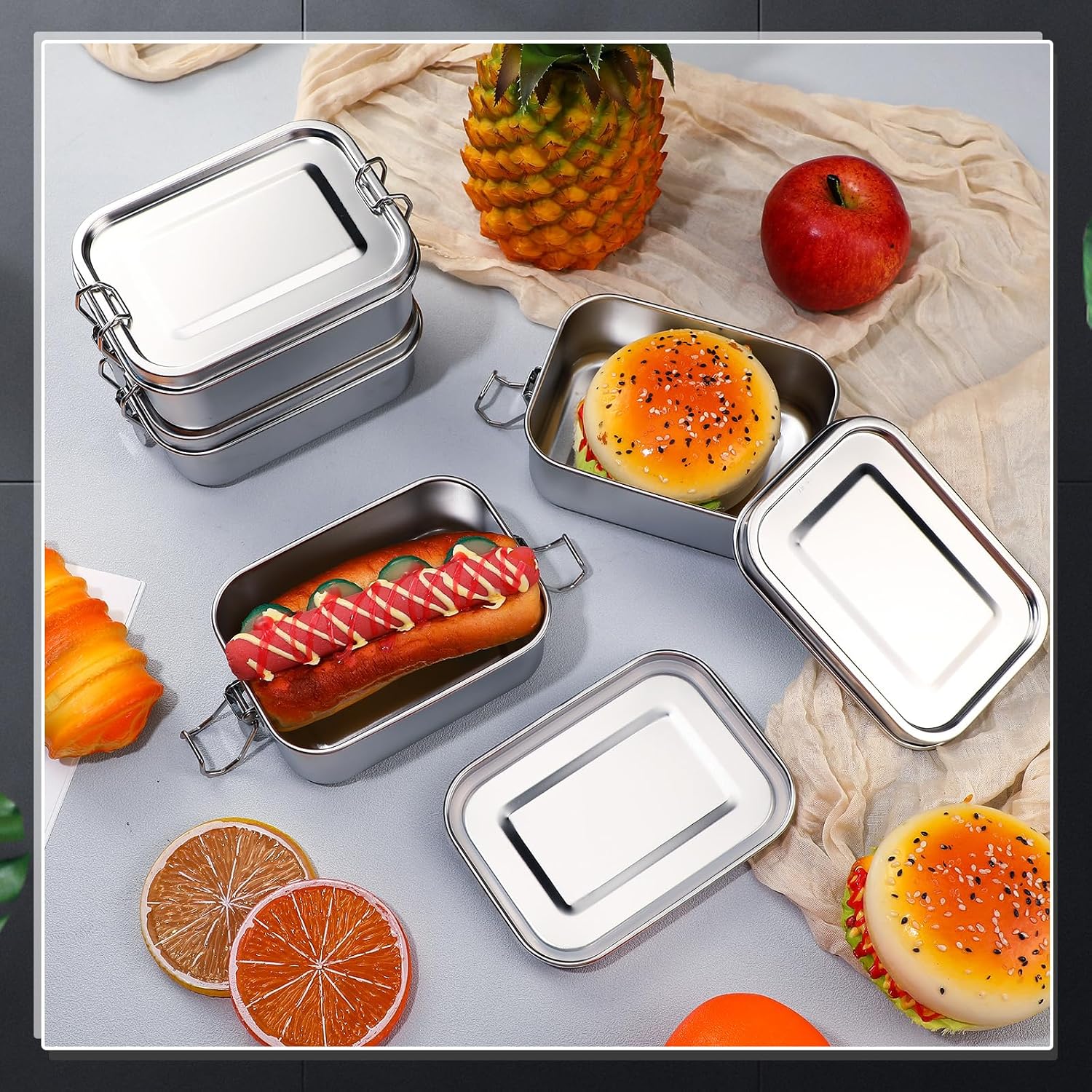 Stainless Steel Food Storage C - đánh giá và giá Food Storage Organiser