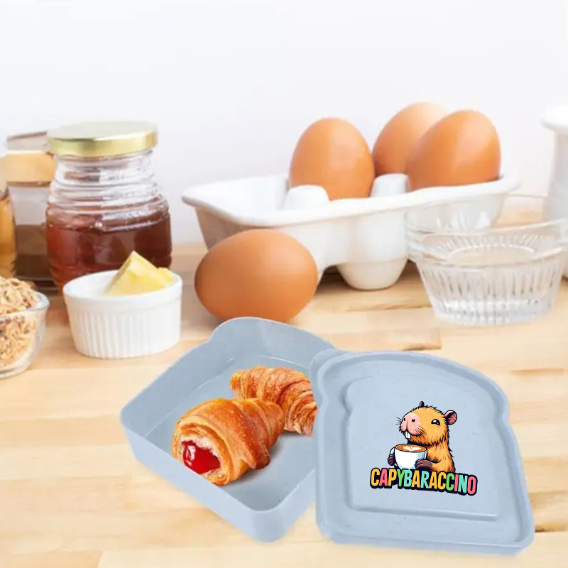 Capybara Sandwich Food Storage - đánh giá và giá Food Storage Box Plastic