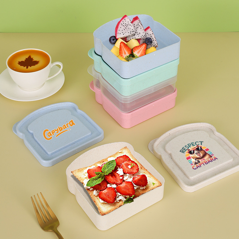 Capybara Sandwich Food Storage - đánh giá và giá Food Storage Box Plastic