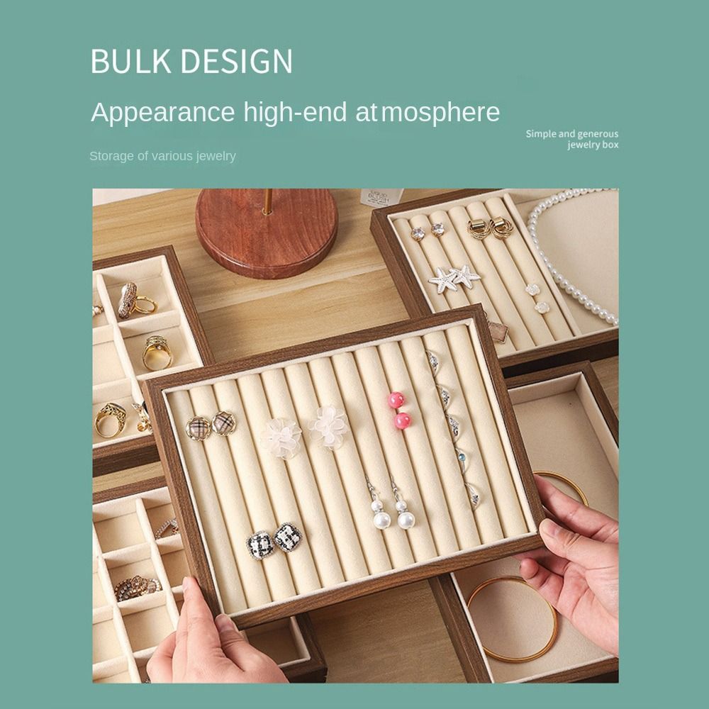 Walnut Wood Wooden Jewelry Dis - đánh giá và giá Food Storage Vault