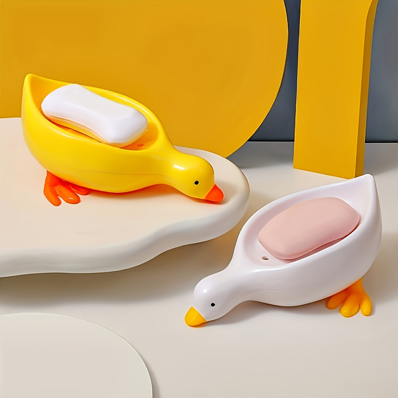 Duck Soap Dish-Cute Self Drain - đánh giá và giá Food Storage Organiser