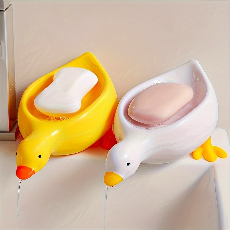 Duck Soap Dish-Cute Self Drain - đánh giá và giá Food Storage Organiser