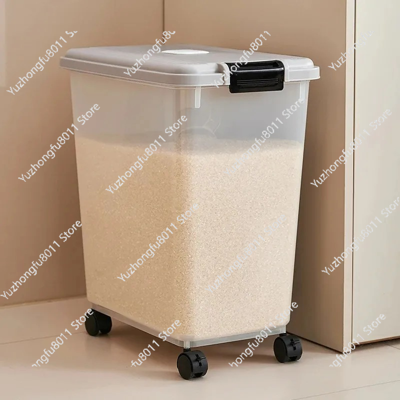 Household Sealed Rice Bucket F - đánh giá và giá Food Storage Pantry