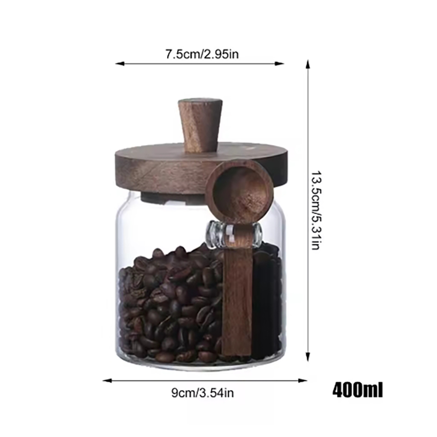 Glass Food Storage Containers  - đánh giá và giá Food Storage Jars With Wooden Lids