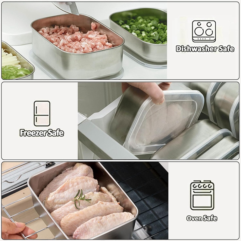 Stainless Steel Containers for - đánh giá và giá Food Storage Is