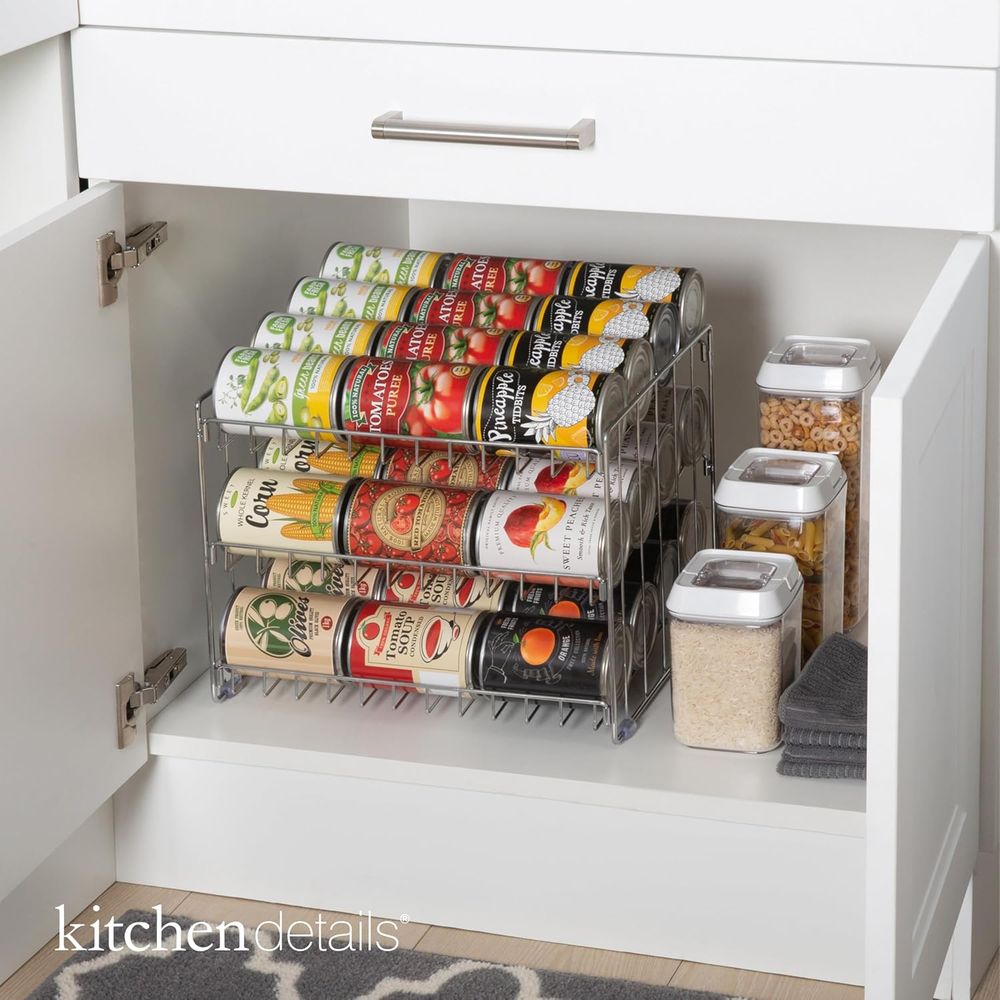 3 Tier Can Organizer | Chrome  - đánh giá và giá Food Storage Pantry