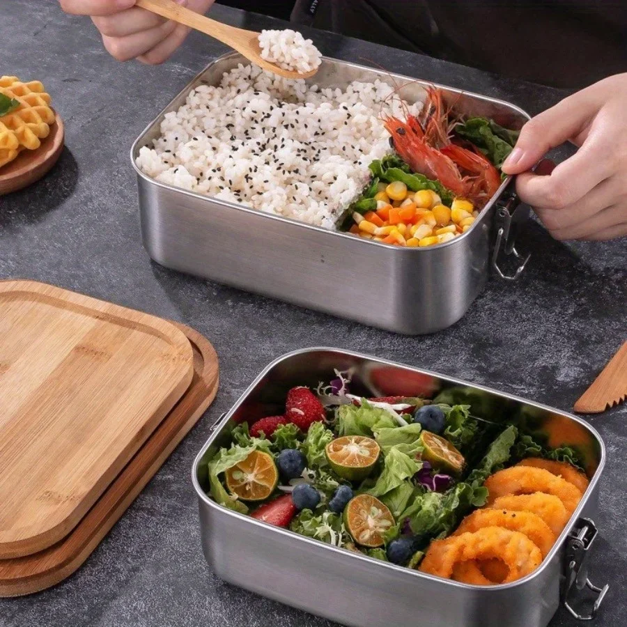 New 304 Stainless Steel Bamboo - đánh giá và giá Food Storage Vault