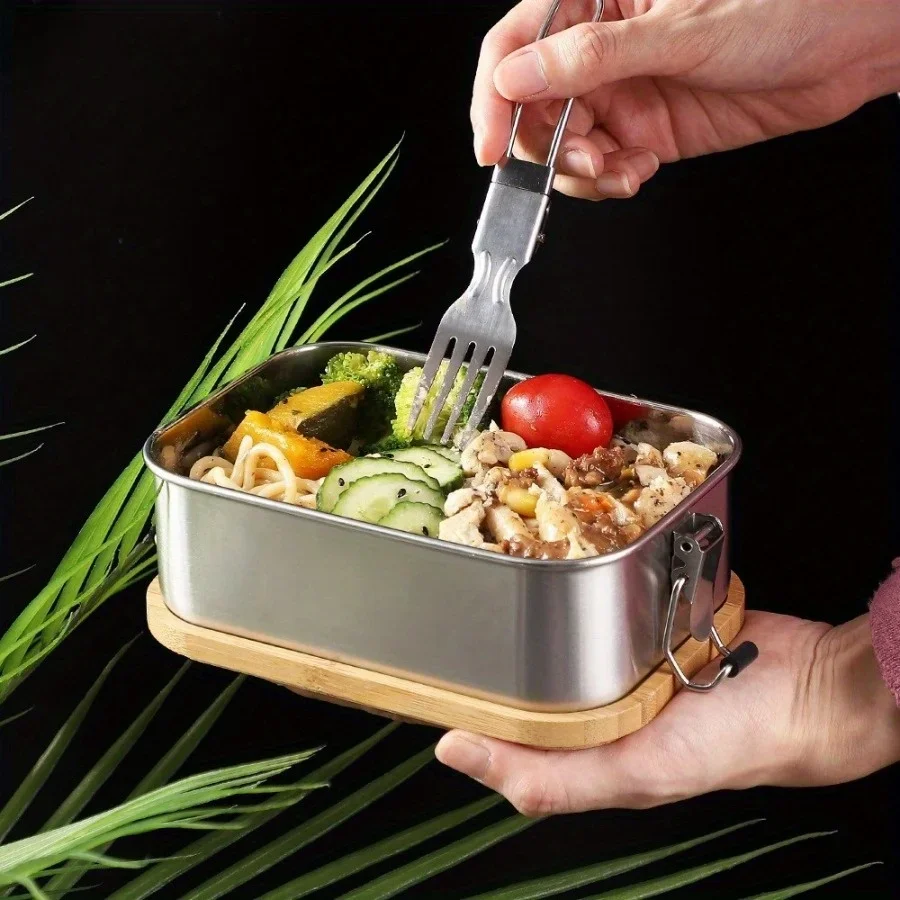 New 304 Stainless Steel Bamboo - đánh giá và giá Food Storage Vault