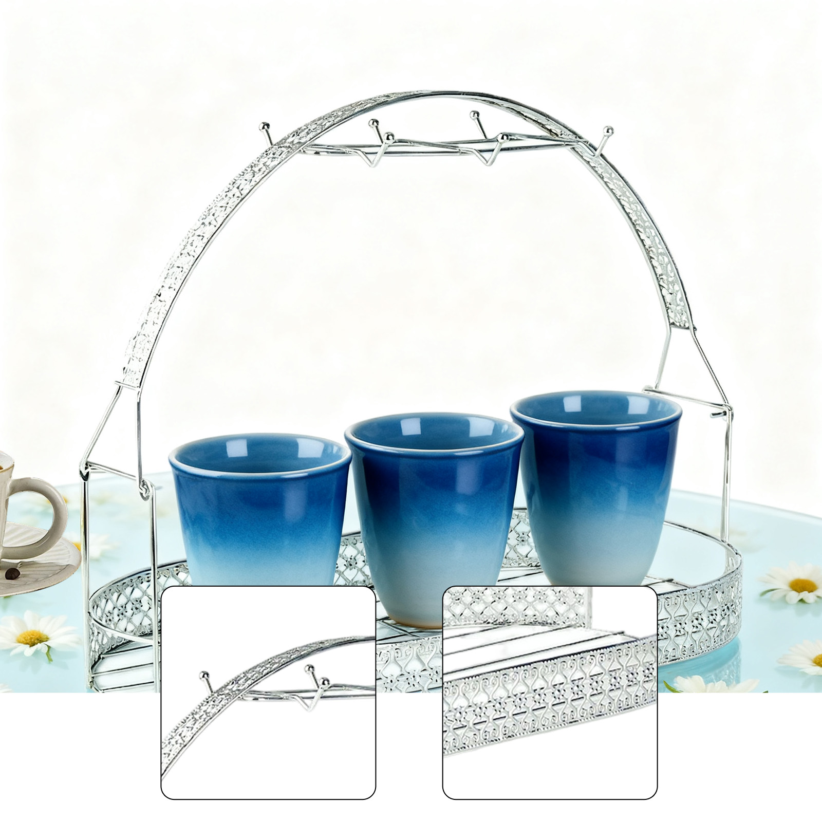 Creative Mug Rack Coffee Cup H - đánh giá và giá Food Storage Organiser