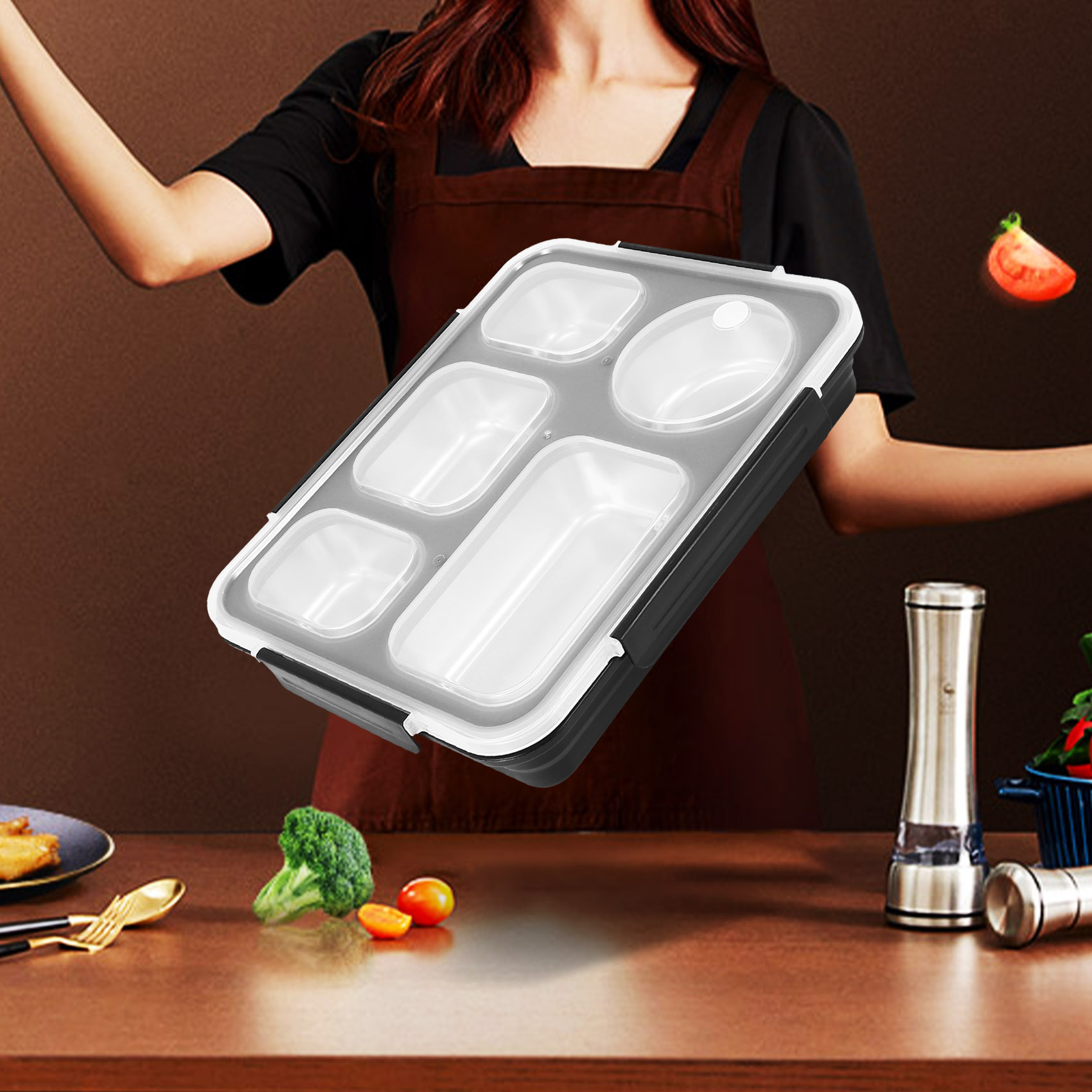 HOT-Lunch Bento Box Insulated  - đánh giá và giá Food Storage Hot Box