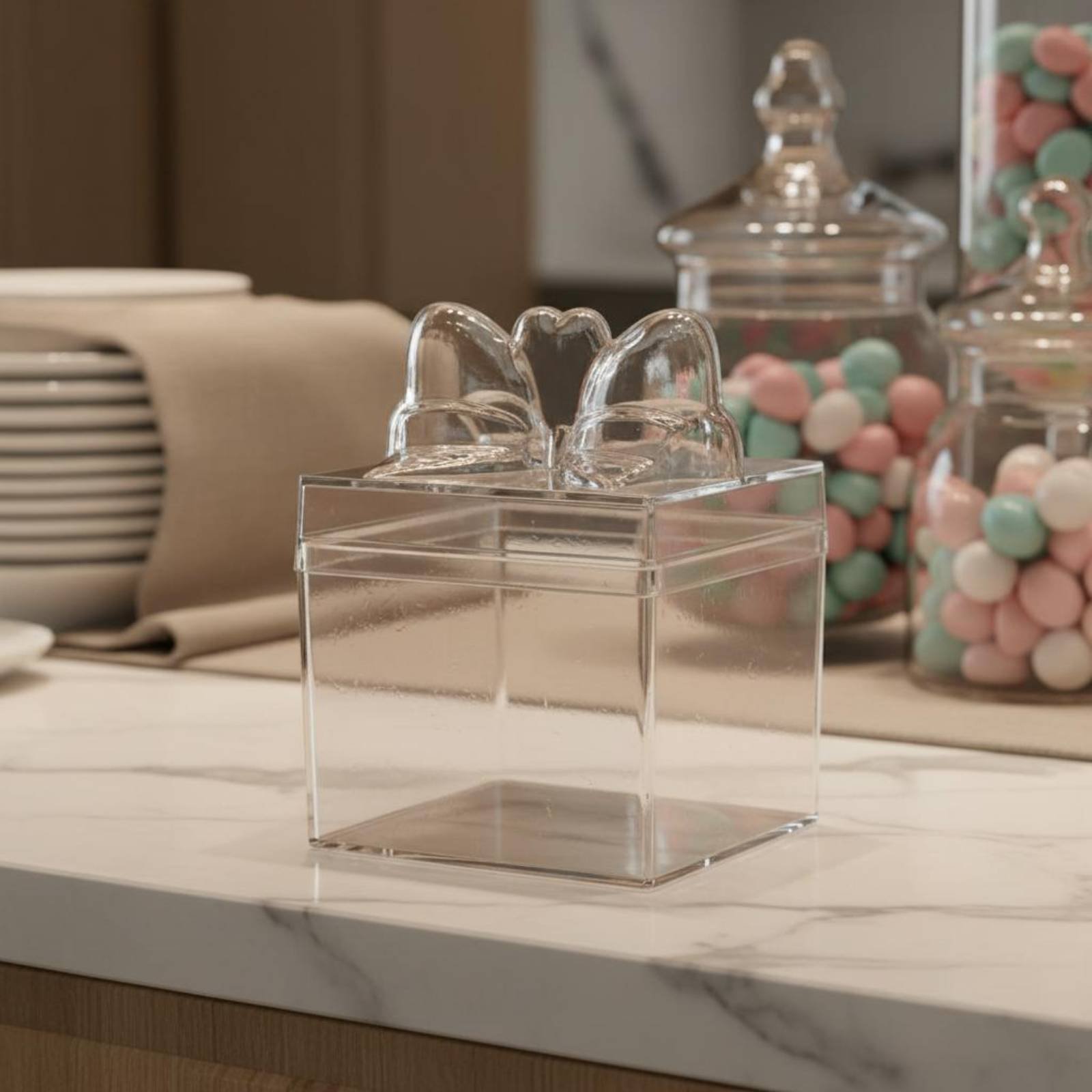 Clear Plastic Candy Box with R - đánh giá và giá Food Storage Box Plastic