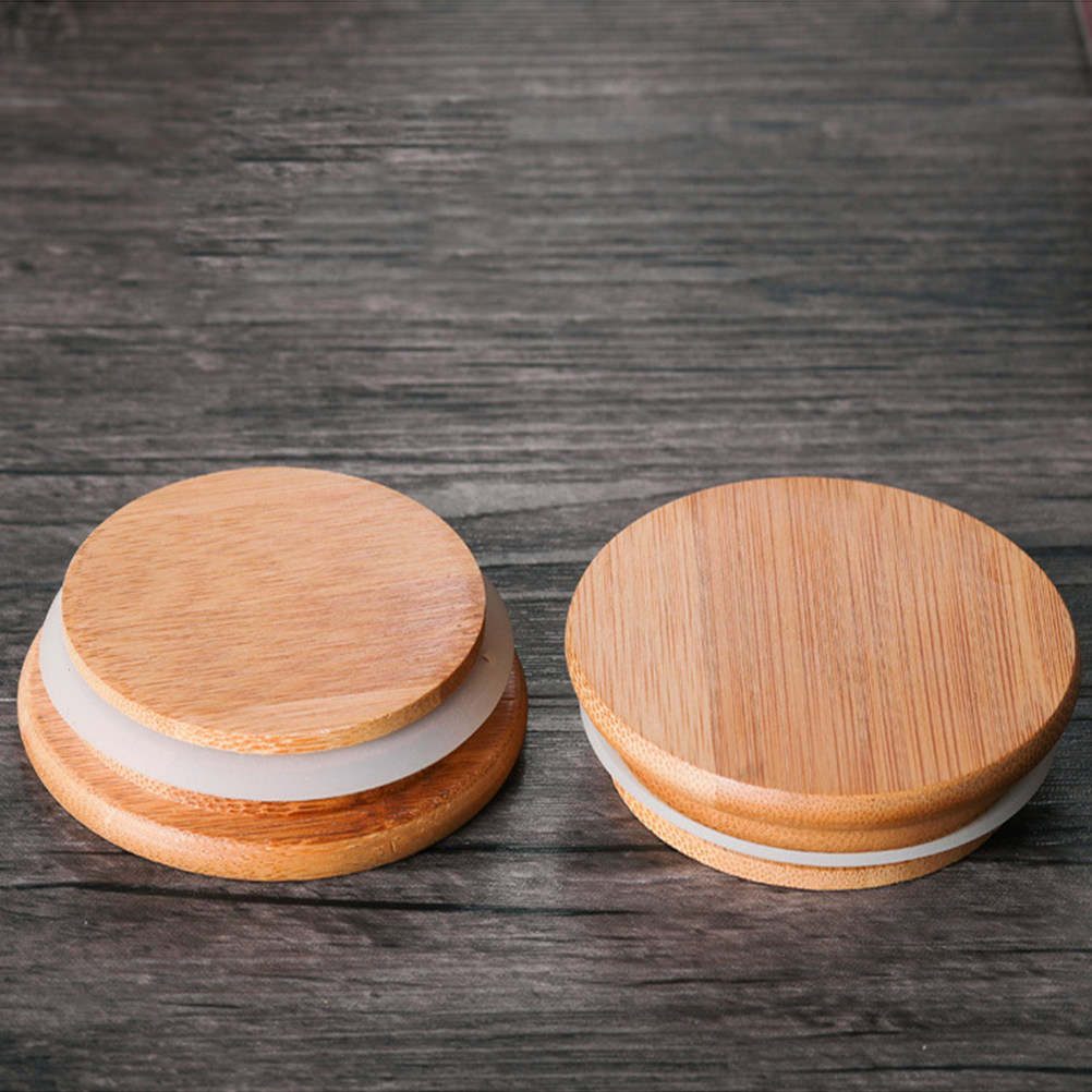 Glass Grains Storage Tank 350M - đánh giá và giá Food Storage Jars With Wooden Lids