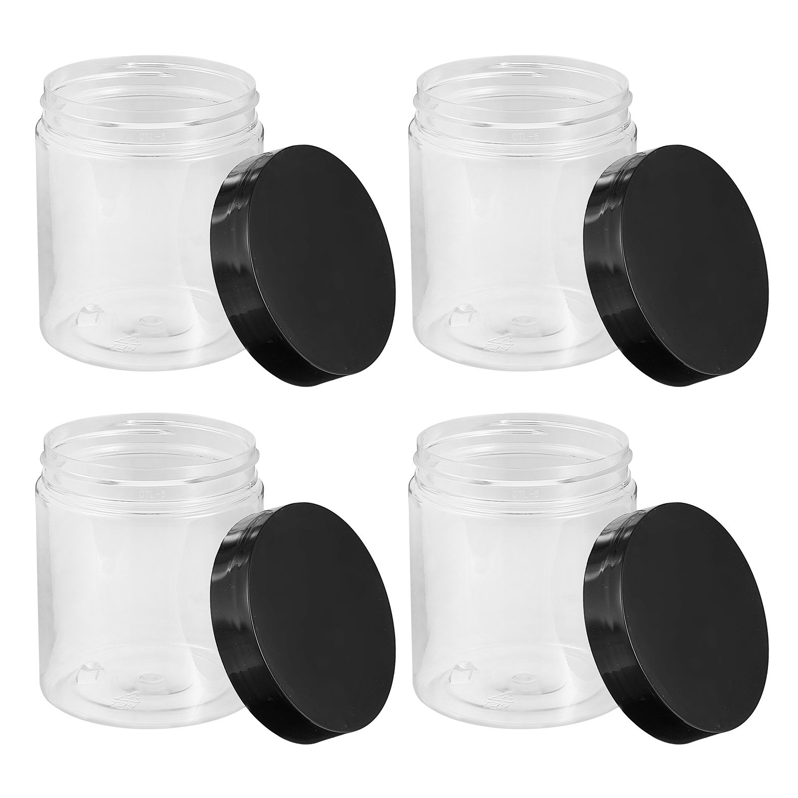 12Pcs Clear Plastic Sealed Can - đánh giá và giá Food Storage Jars Airtight