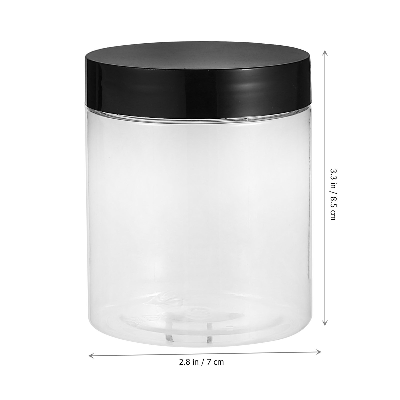 12Pcs Clear Plastic Sealed Can - đánh giá và giá Food Storage Jars Airtight
