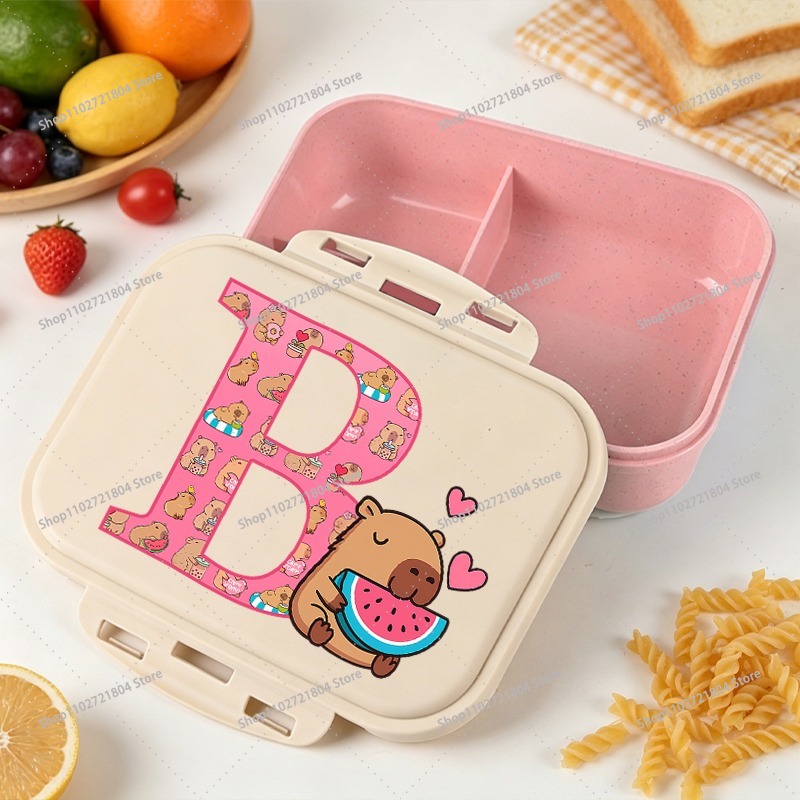 Capibara Large Capacity Bento  - đánh giá và giá Food Storage Large Plastic Containers