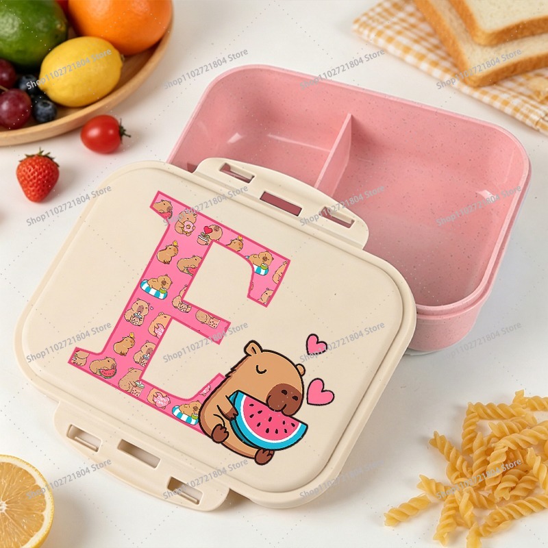 Capibara Large Capacity Bento  - đánh giá và giá Food Storage Large Plastic Containers