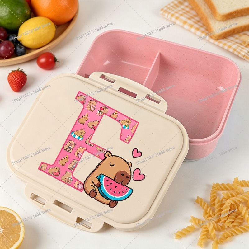 Capibara Large Capacity Bento  - đánh giá và giá Food Storage Large Plastic Containers