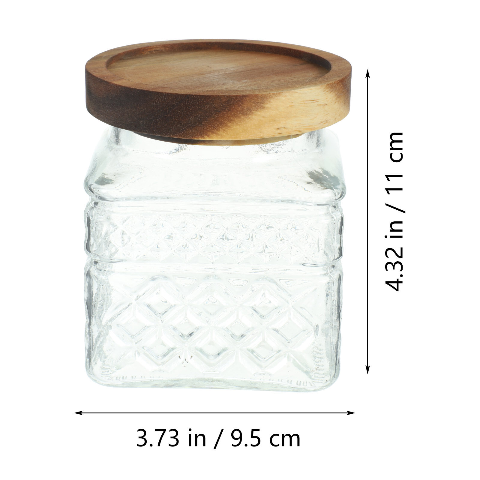 Large Airtight Glass Storage J - đánh giá và giá Food Storage Jars With Wooden Lids