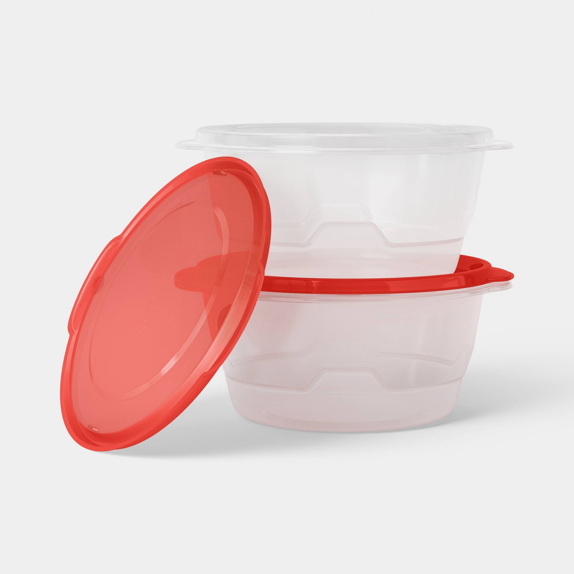 2ct Large Round Food Storage C - đánh giá và giá Food Storage Large Plastic Containers