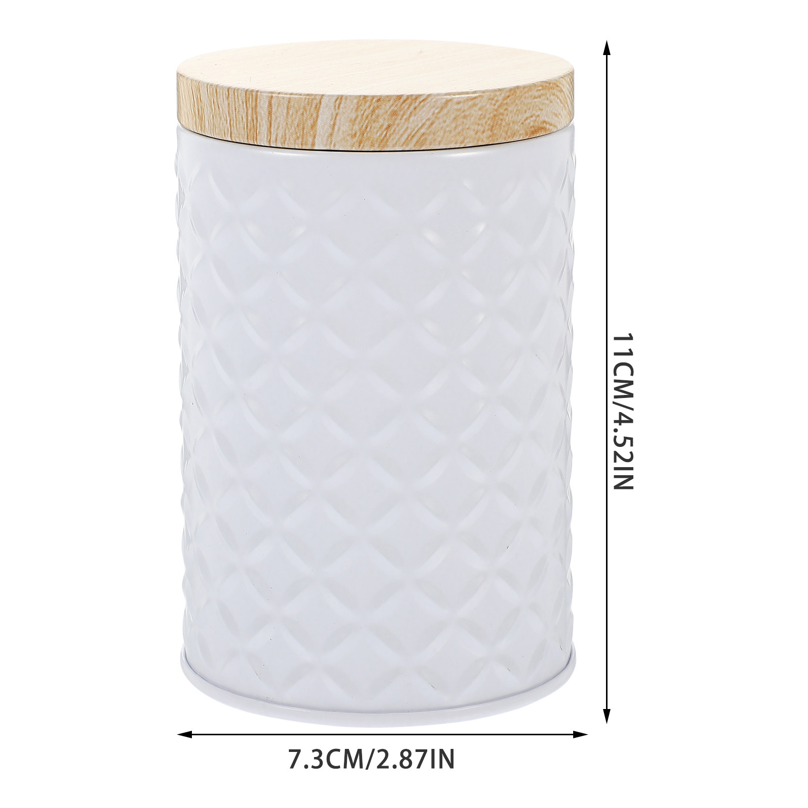 2Pcs Food Grade Tinplate Stora - đánh giá và giá Food Storage Jars Airtight