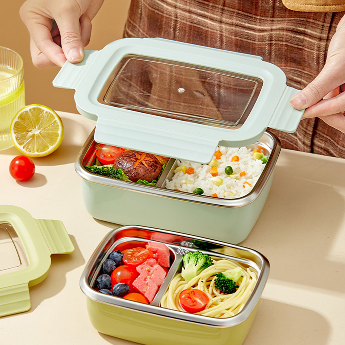 Microwave 304 Stainless Steel  - đánh giá và giá Food Storage Vault