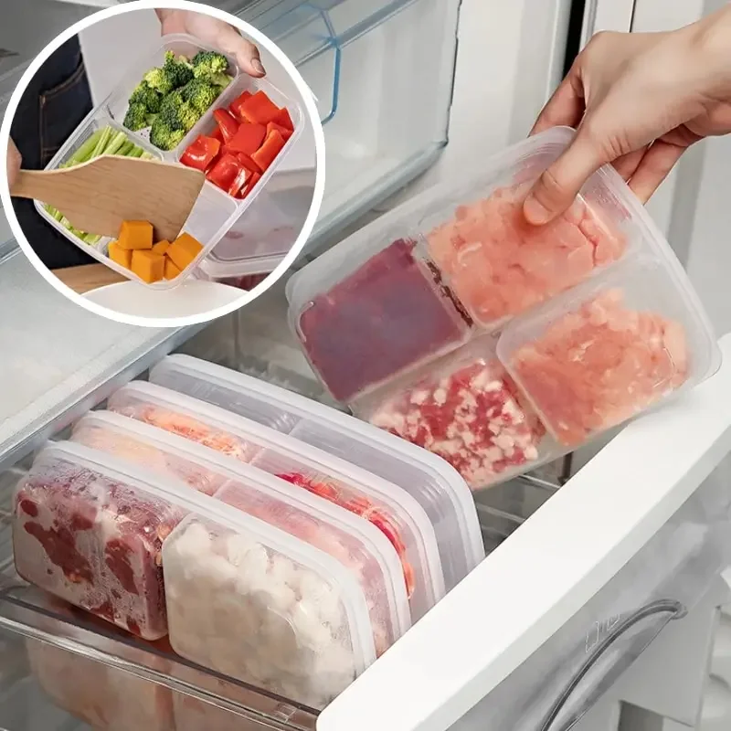 4 Grids Food Storage Box Porta - đánh giá và giá Food Storage Vault