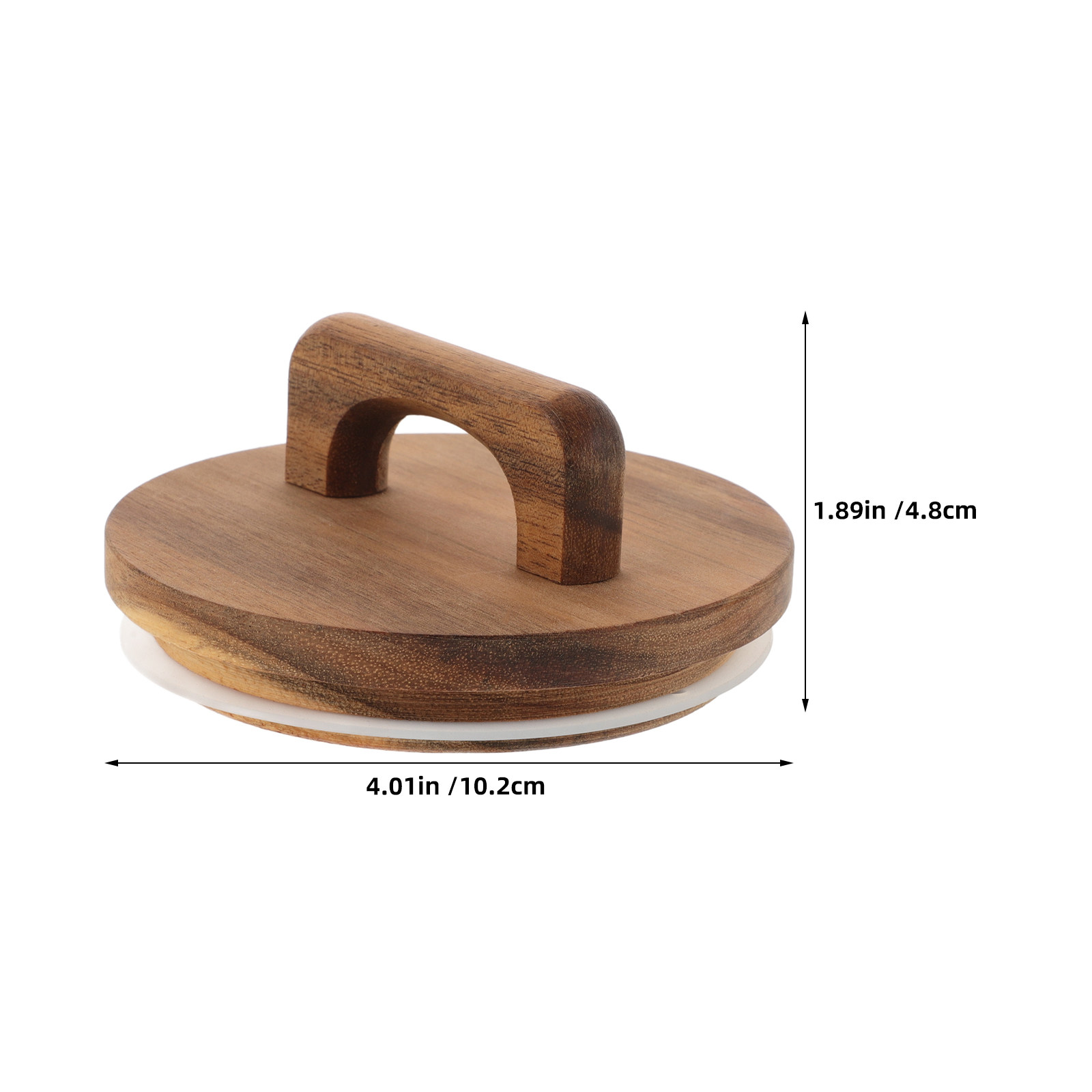 4Pcs Wooden Mason Jar Covers A - đánh giá và giá Food Storage Jars With Wooden Lids