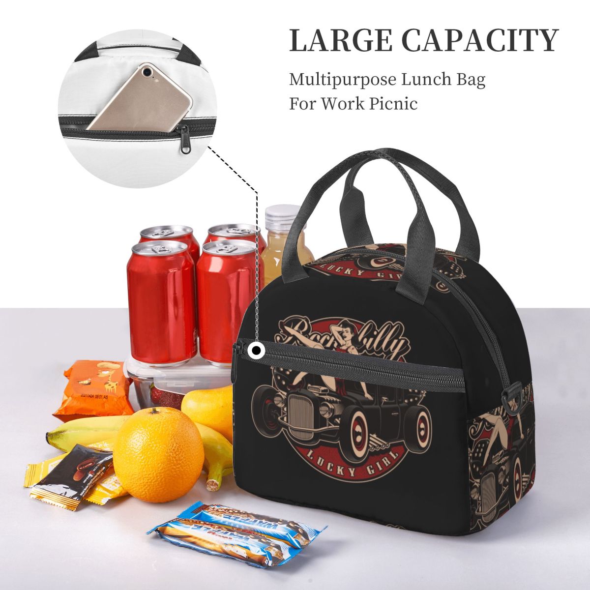 Rockabilly Hot Rod Pin Up Insu - đánh giá và giá Food Storage Hot Box