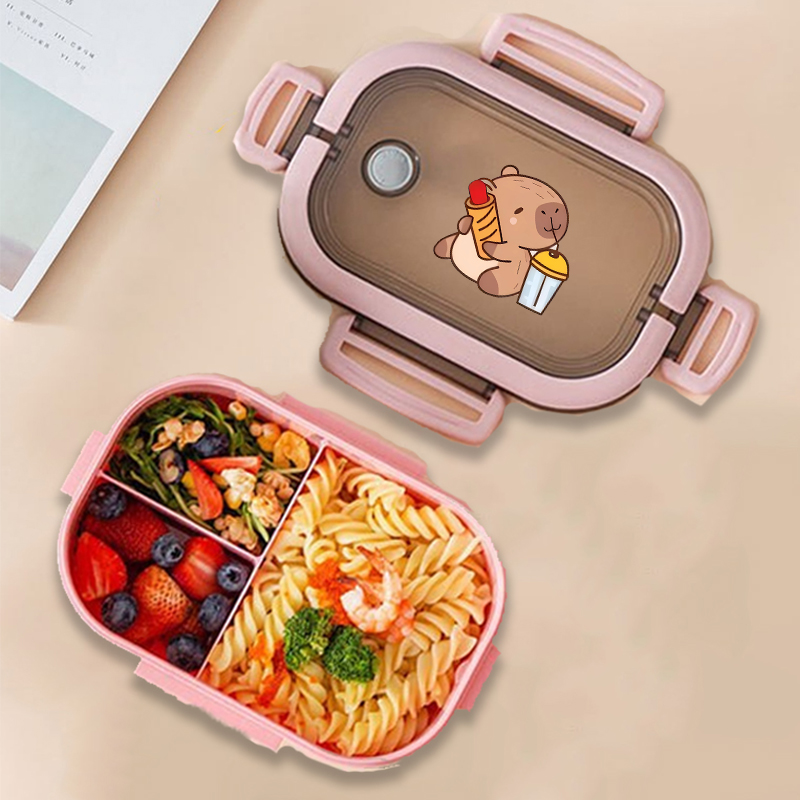 Capybara Bento Lunch Box Anime - đánh giá và giá Food Storage For Room