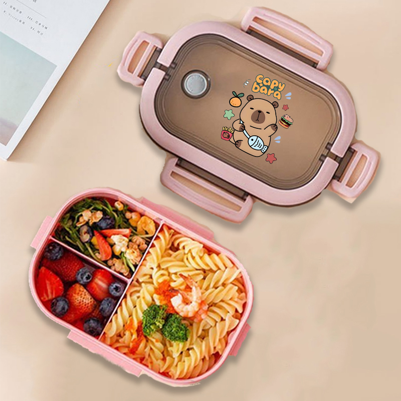 Capybara Bento Lunch Box Anime - đánh giá và giá Food Storage For Room