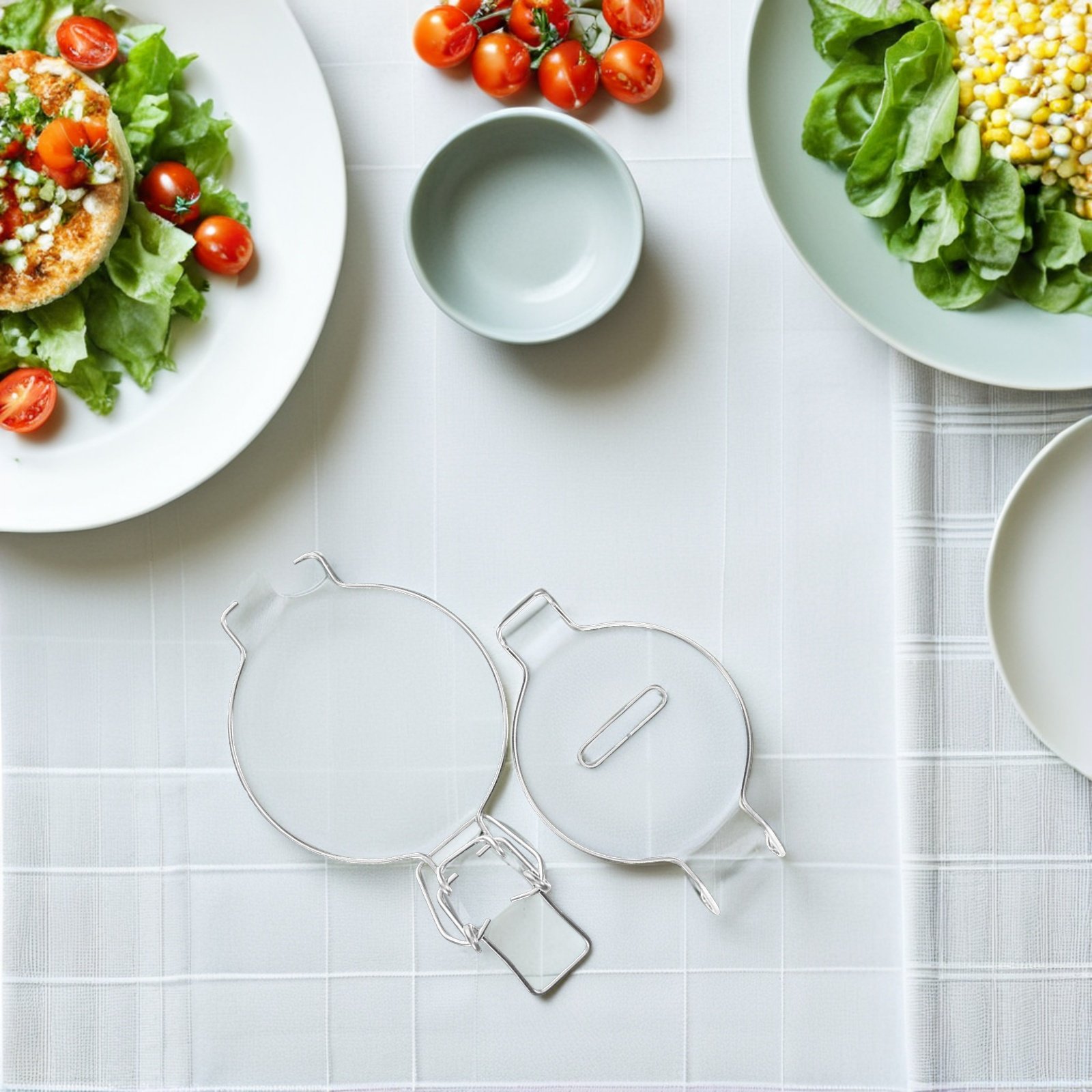 4Pcs Stainless Steel Wire Lock - đánh giá và giá Food Storage Jars Airtight